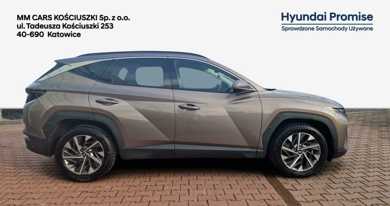 Hyundai Tucson cena 121000 przebieg: 17877, rok produkcji 2023 z Środa Śląska małe 154